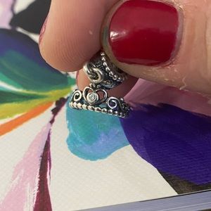 Princess crown Pandora charm